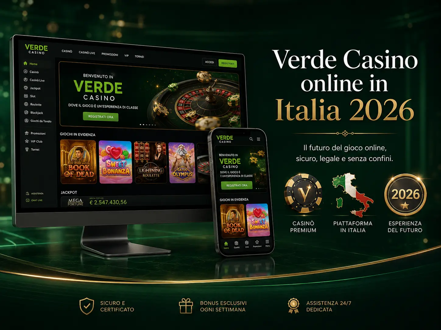 Online Casino Verde in Italy 2026