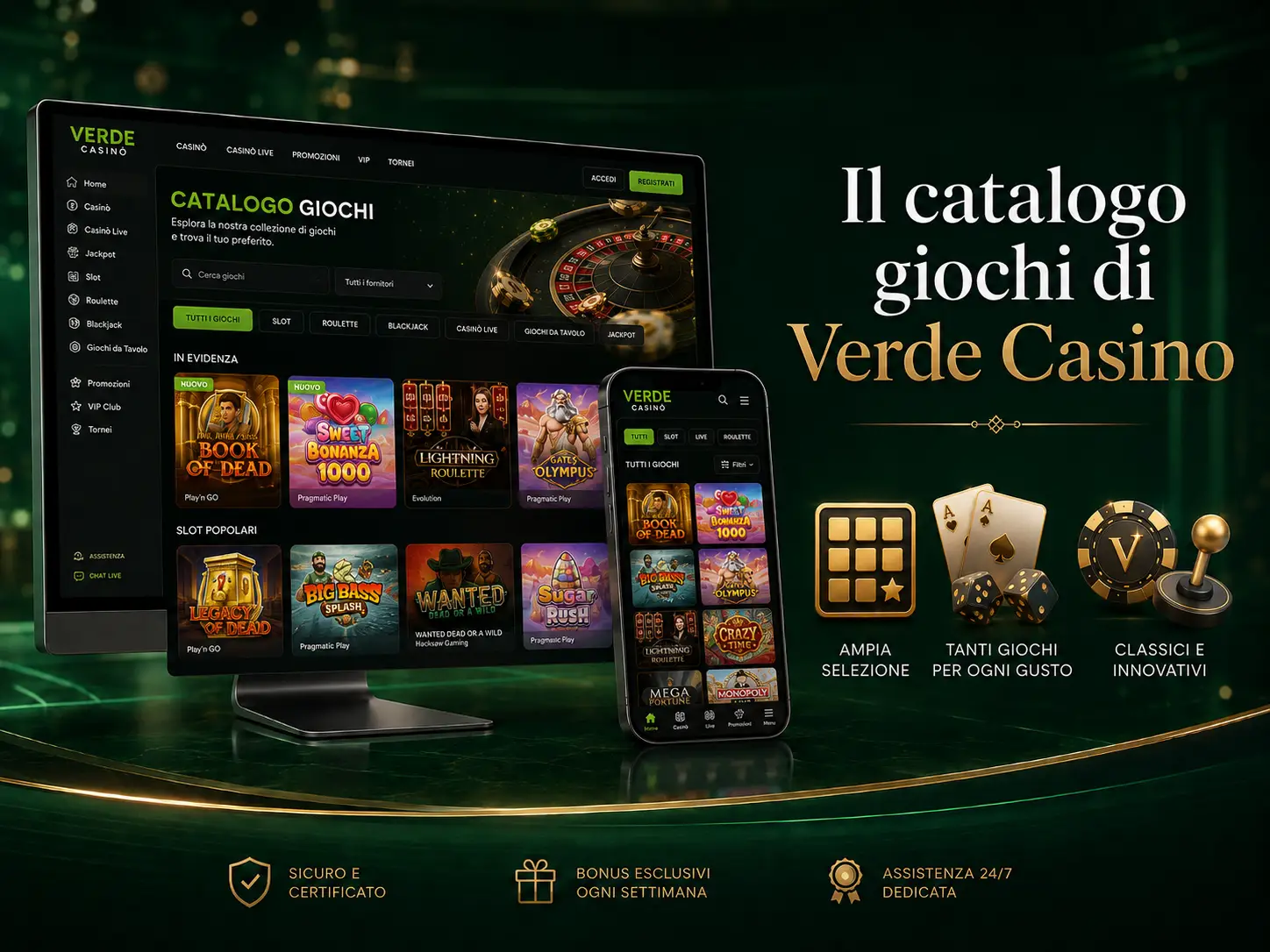 Giochi di Verde Casino