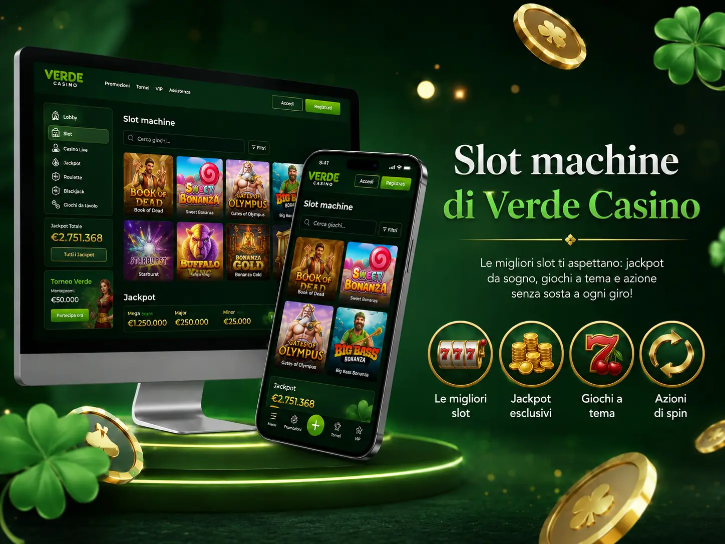 Slot di Verde Casino